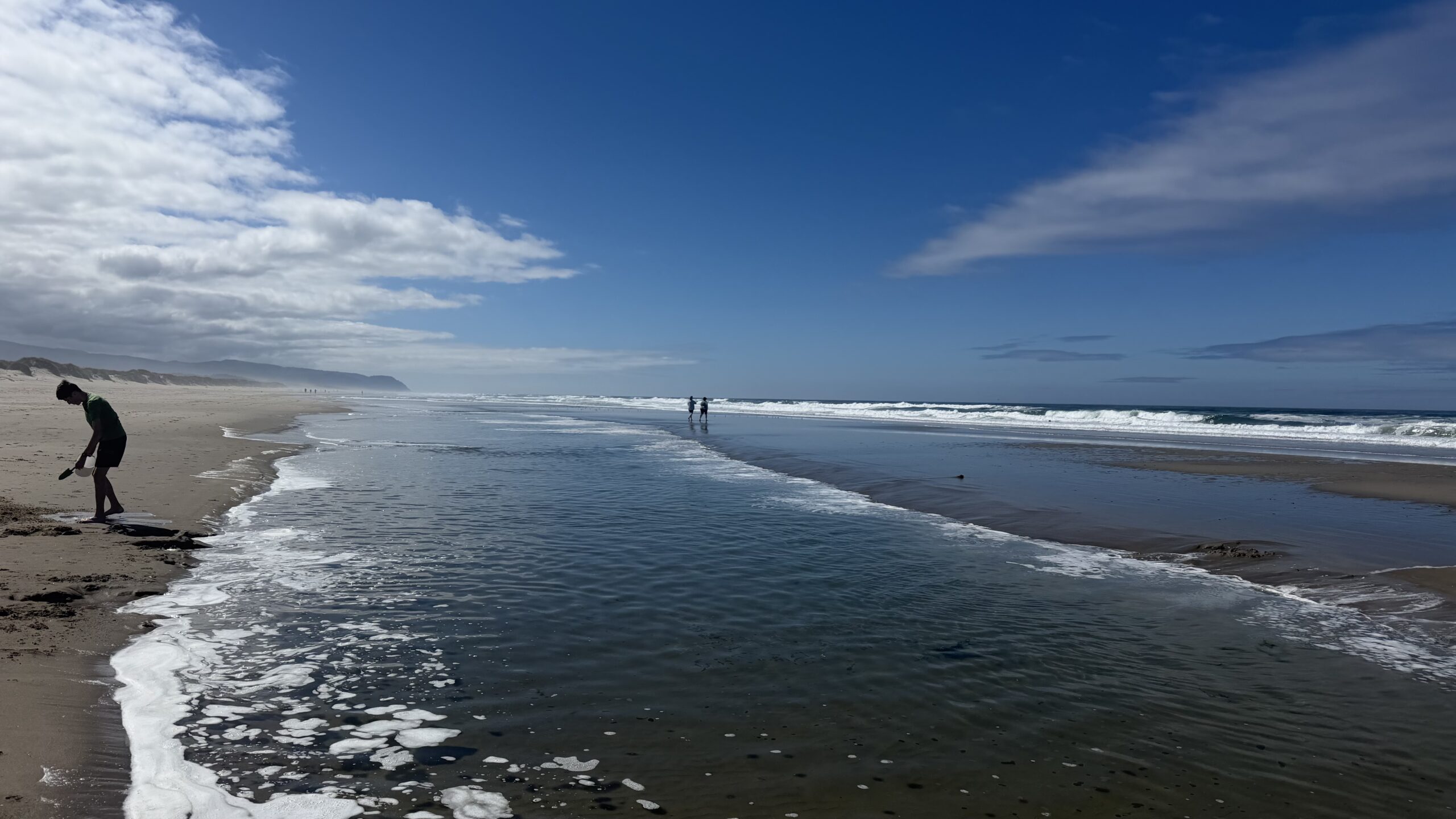 blue sky, blue ocean waldport